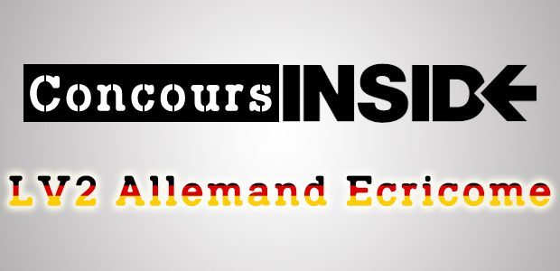 Corrigé du sujet de LV2 Allemand Ecricome 2018