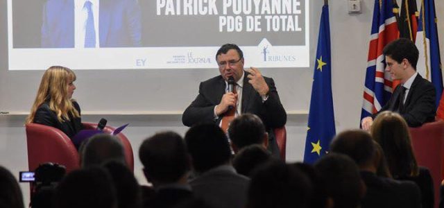 Conférence de Patrick Pouyanné, PDG de Total, par Tribunes ESCP Europe