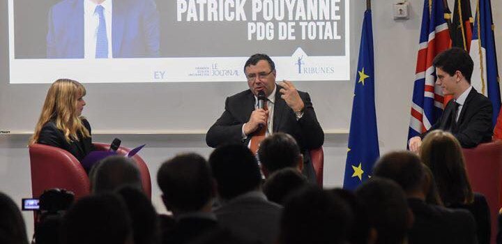 Conférence de Patrick Pouyanné, PDG de Total, par Tribunes ESCP Europe