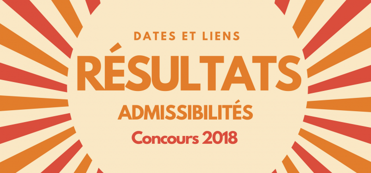 Dates et liens des résultats d’admissibilités 2018 – BCE et Ecricome