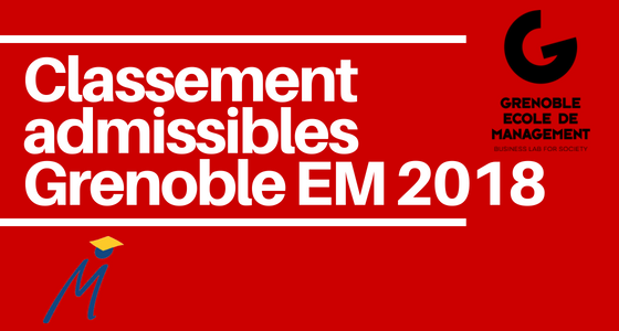Classement des prépas – Grenoble EM 2018