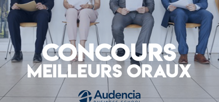 Concours des meilleurs oraux 2019 – Audencia BS