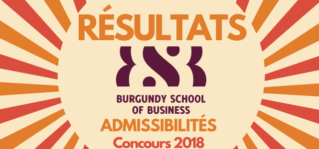 Résultats d’admissibilités BSB 2018
