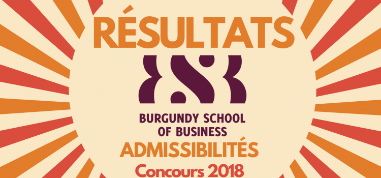 Résultats d’admissibilités BSB 2018