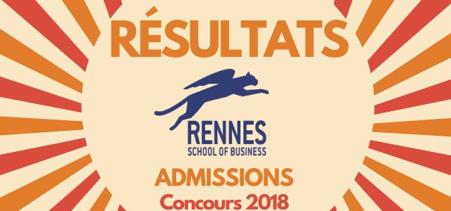 Résultats d’admissions Rennes SB 2018