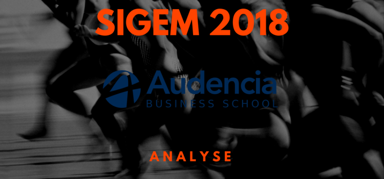 Audencia BS, confirmation dans le top 6 – Analyse SIGEM 2018