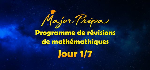 Préparer sa rentrée en mathématiques en 7 jours – programme spécial carré ! (Jour 1/7)