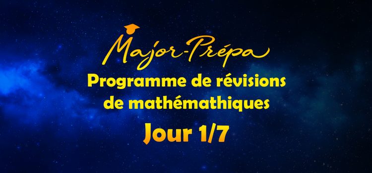 Préparer sa rentrée en mathématiques en 7 jours – programme spécial carré ! (Jour 1/7)