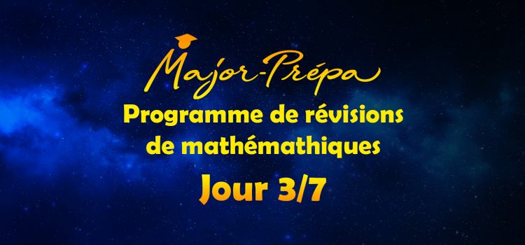 Préparer sa rentrée en mathématiques en 7 jours, programme spécial carré ! (Jour 3/7)