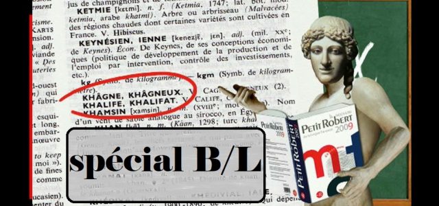 CPGE Littéraire – Récapitulatif des articles B/L