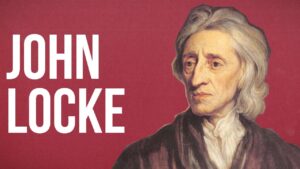 Portrait de John Locke, philosophe anglais du XVIIe siècle, fondateur de l’empirisme et du libéralisme moderne.