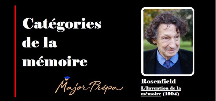 Rosenfield, Catégories de la mémoire (1948)