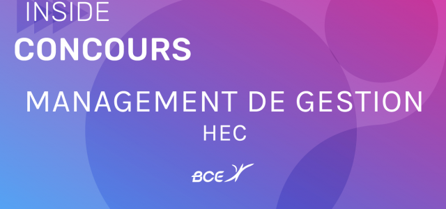 Management-Gestion HEC 2019 – Sujet