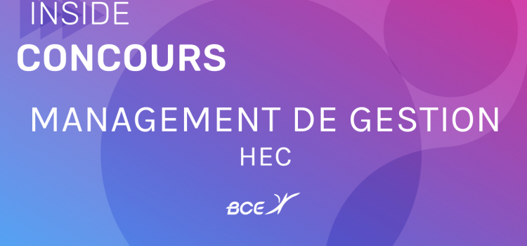 Management-Gestion HEC 2019 – Sujet