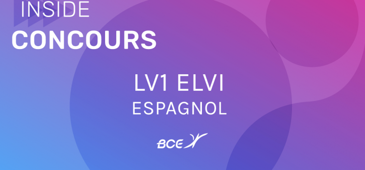 LV1 Espagnol ELVi 2019 – Sujet