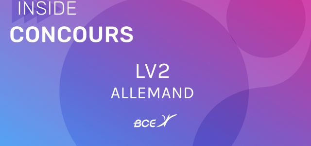 LV2 Allemand IENA 2019 – Sujet