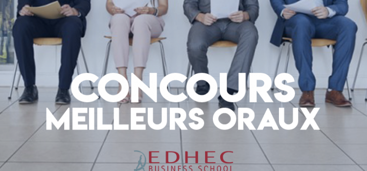 Concours des meilleurs oraux 2019 – EDHEC BS