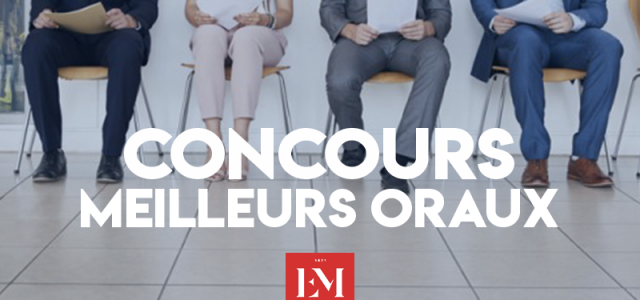 Concours des meilleurs oraux 2019 – EM Normandie