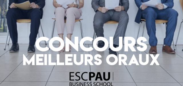 Concours des meilleurs oraux 2019 – ESC Pau BS