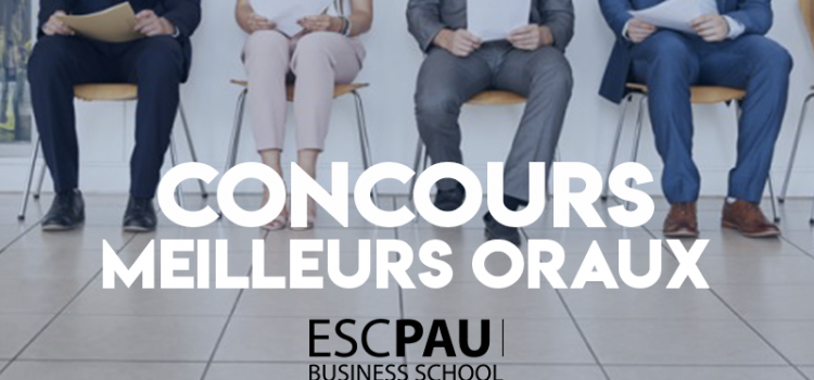Concours des meilleurs oraux 2019 – ESC Pau BS