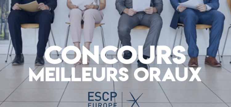Concours des meilleurs oraux 2019 – ESCP Europe