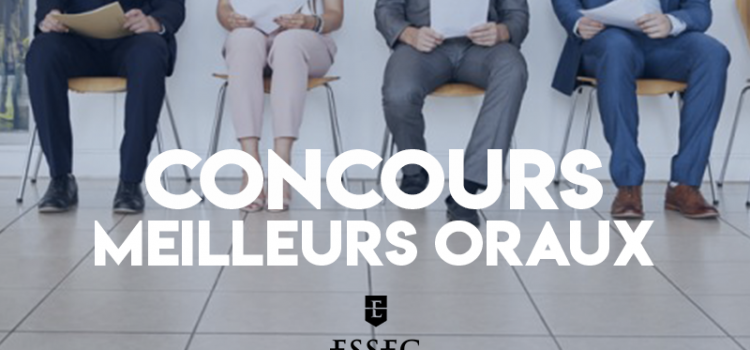 Concours des meilleurs oraux 2019 – ESSEC BS