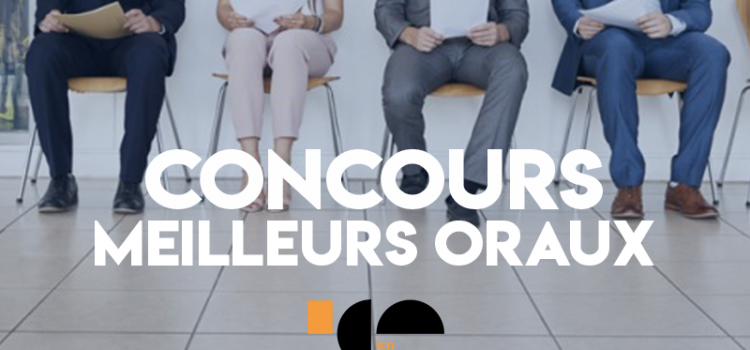 Concours des meilleurs oraux 2019 – ICN BS