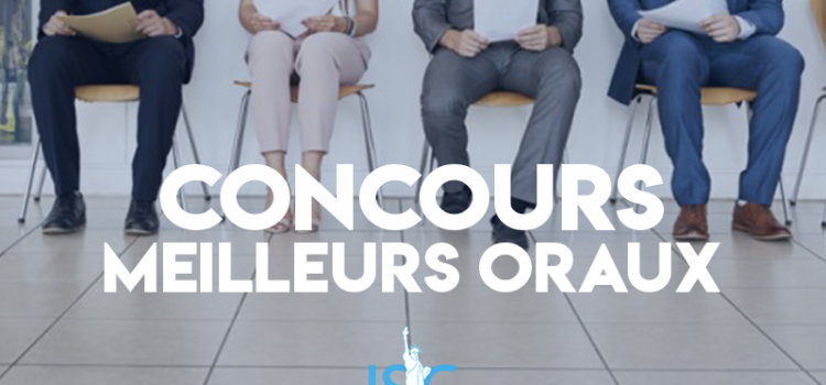 Concours des meilleurs oraux 2019 – ISG International Business School