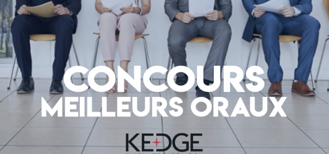 Concours des meilleurs oraux 2019 – KEDGE BS