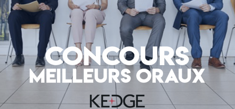 Concours des meilleurs oraux 2019 – KEDGE BS