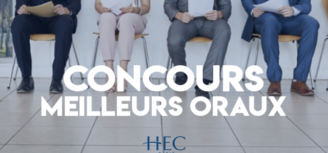Concours des meilleurs oraux 2019 – HEC Paris