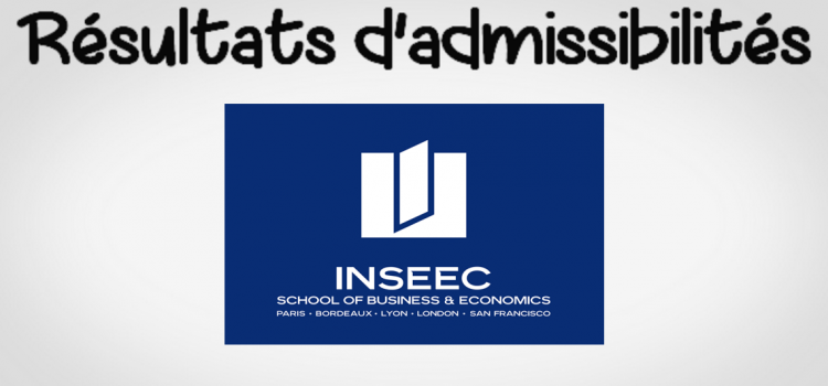 Résultats d’admissibilités INSEEC 2019