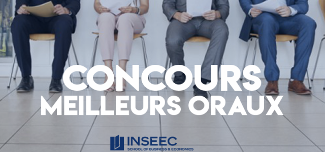 Concours des meilleurs oraux 2019 – INSEEC SBE