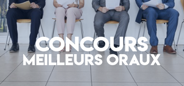Concours des meilleurs oraux 2019