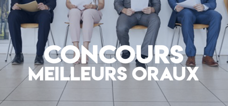 Concours des meilleurs oraux 2019