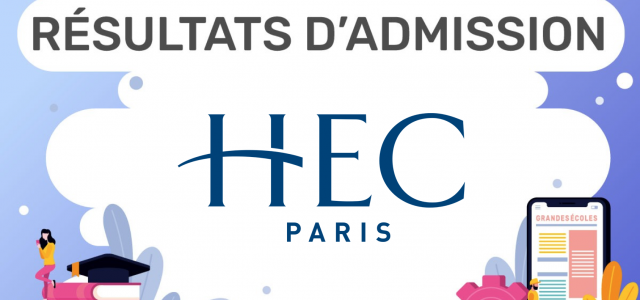 Résultats d’admission HEC 2019