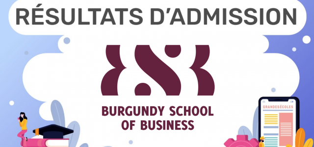 Résultats d’admission BSB 2019