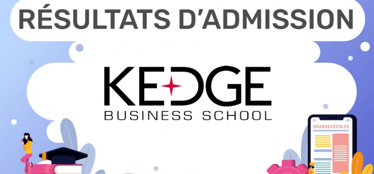 Résultats d’admission KEDGE 2019