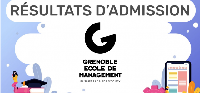 Résultats d’admission Grenoble EM 2019