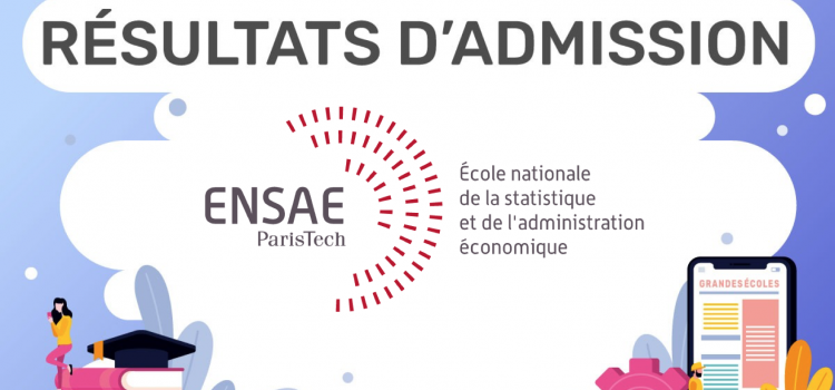 Résultats d’admission ENSAE 2019