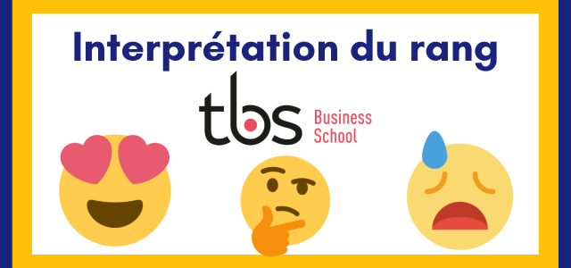 Interpréter son rang TBS 2019