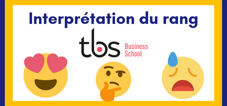 Interpréter son rang TBS 2019