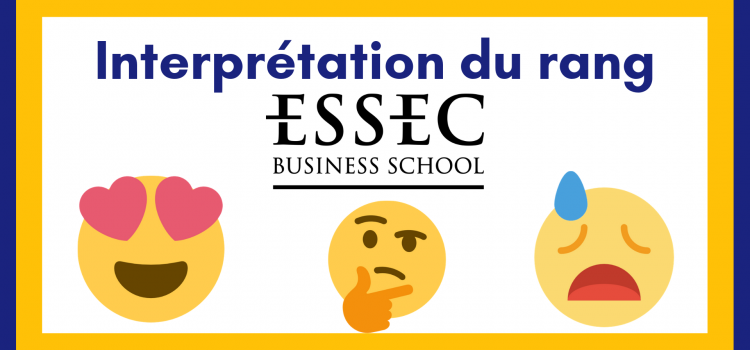 Interpréter son rang ESSEC 2019