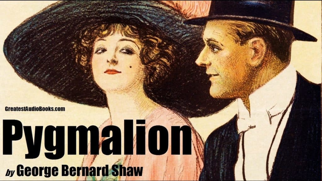 Couverture de Pygmalion de George Bernard Shaw, pièce sur la hiérarchie sociale victorienne