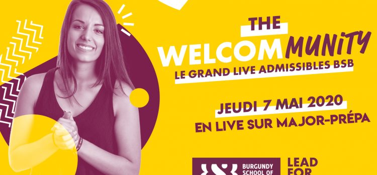 Journée spécial lives BSB – Burgundy School of Business jeudi 7 mai !