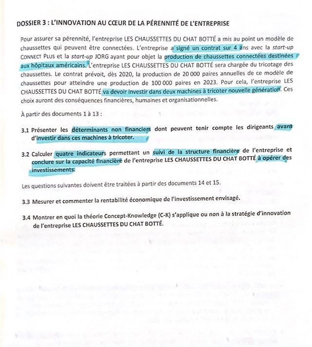 sujet management HEC 2020 6 