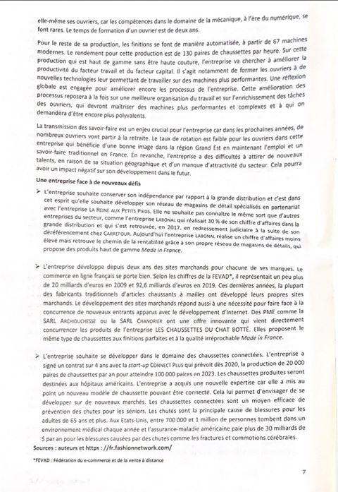 sujet management hec 2020 7