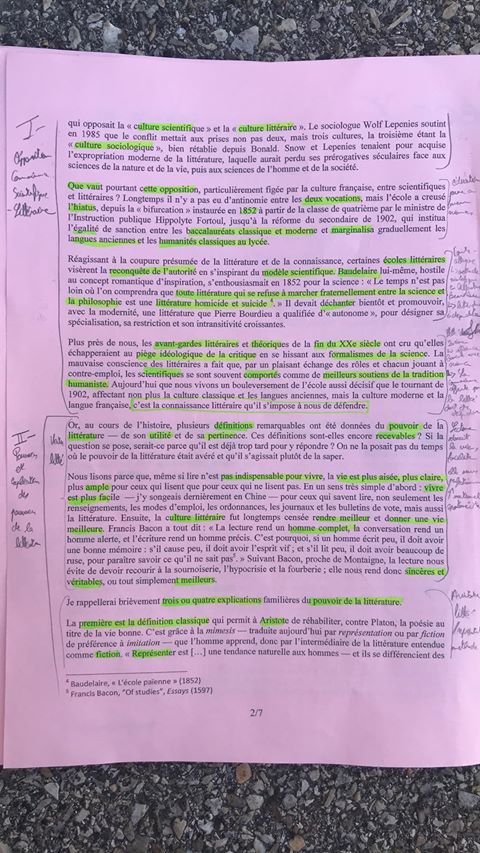 sujet contraction hec 2020 2