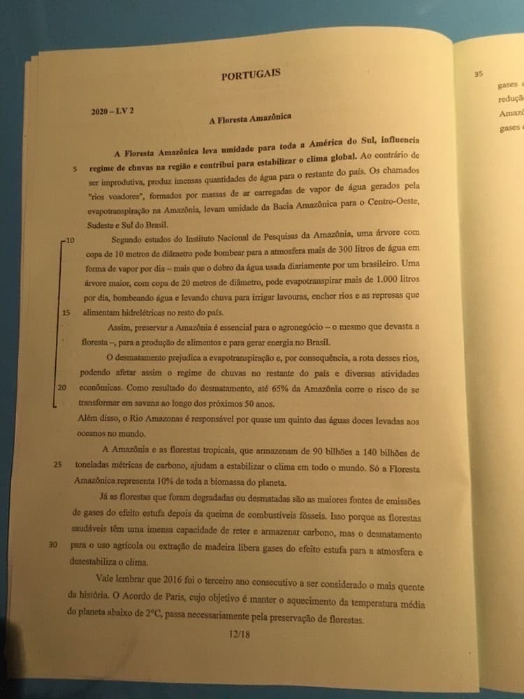 sujet lv2 IENA 2020 12