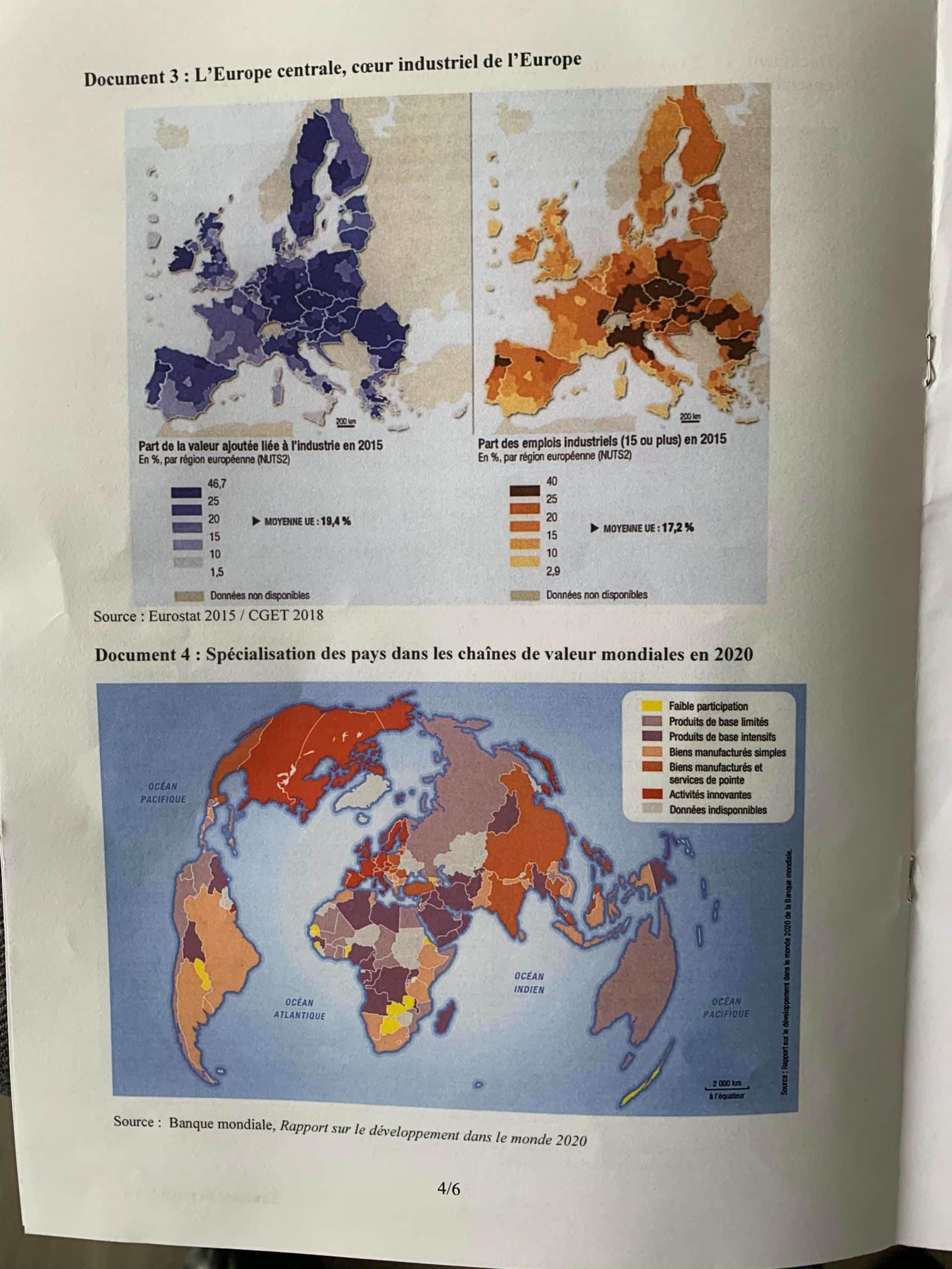 sujet Géopolitique ESCP 2021